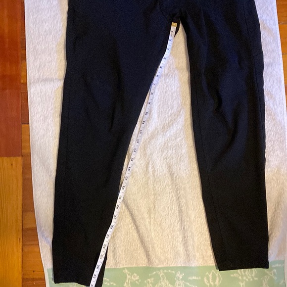 Black Straight Leg Pants with Classic Fit - Picture 3 of 6